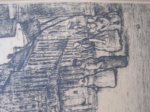 Niet of onleesbaar gesigneerd - Stadhuis Middelburg kopen? Bied vanaf 1!