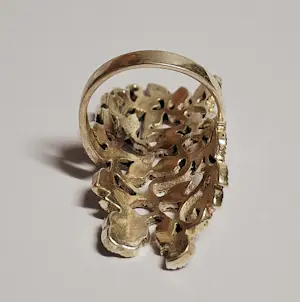 Vintage handgemaakte echte Zwitserse marcasiet setting 925  zilveren  ring kopen? Bied vanaf 75!