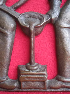 Brons (Onbekend) - Wand reliëf . kopen? Bied vanaf 60!