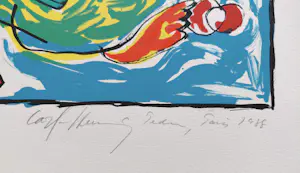 Carl-Henning Pedersen - Himmelfahrten, litho (groot) kopen? Bied vanaf 325!