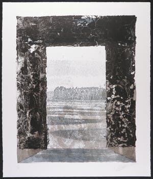 Paul Smulders - Litho, Abstracte compositie kopen? Bied vanaf 1!