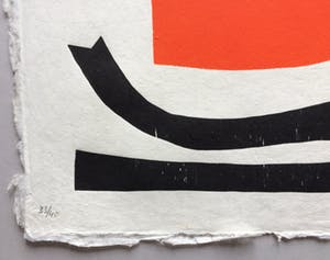 Klaas Gubbels - houtdruk ‘Baselitz’ - 2011 - oplage 40 ex. kopen? Bied vanaf 525!