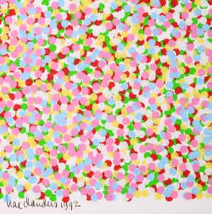 Har Sanders - Zeefdruk, Confetti verkocht voor € 20!