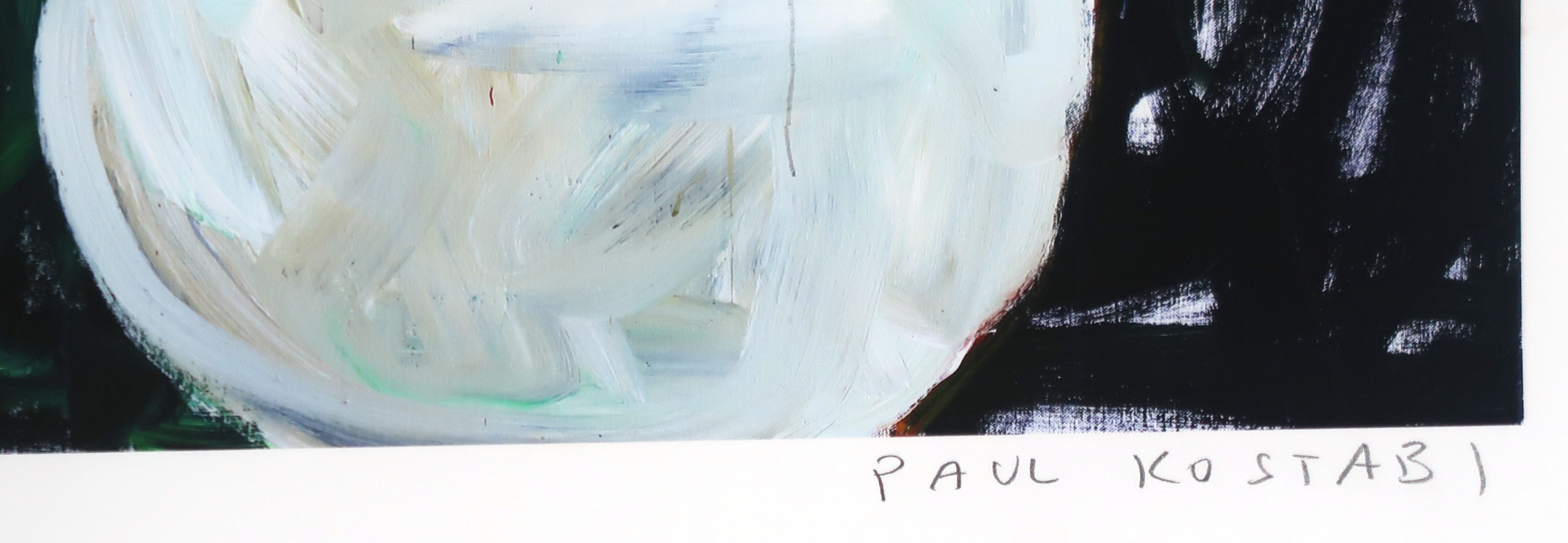 Paul Indrek Kostabi - Zeefdruk, Explosie van bloemen kopen? Bied vanaf 1!