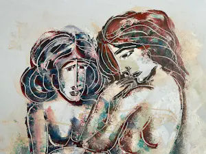 Calvin Burnett - Twee vrouwen. kopen? Bied vanaf 1!