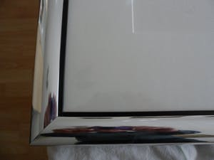 Nic Jonk - Zeefdruk, Titel, "Schone lucht". - Ingelijst groot. kopen? Bied vanaf 120!