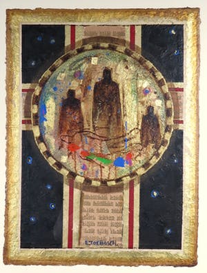 Eric Toebosch - Collage, Zonder Titel 7 - Ingelijst kopen? Bied vanaf 20!