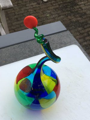 F&M Ballarin - Stolpvaasje Murano kopen? Bied vanaf 65!