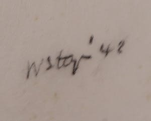 Wim Steijn - Tekening, Zittend naakt kopen? Bied vanaf 35!