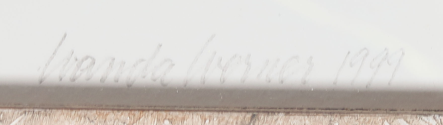 Wanda Werner - Piëzografie op papier, Vier seizoenen - Ingelijst (Groot) kopen? Bied vanaf 1!