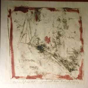 Anton Heyboer - Ijmuiden - Gekleurde Ets, Ingelijst verkocht voor € 320!