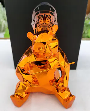 Richard Orlinski - PANDA SPIRIT (ORANGE EDITION) kopen? Bied vanaf 250!