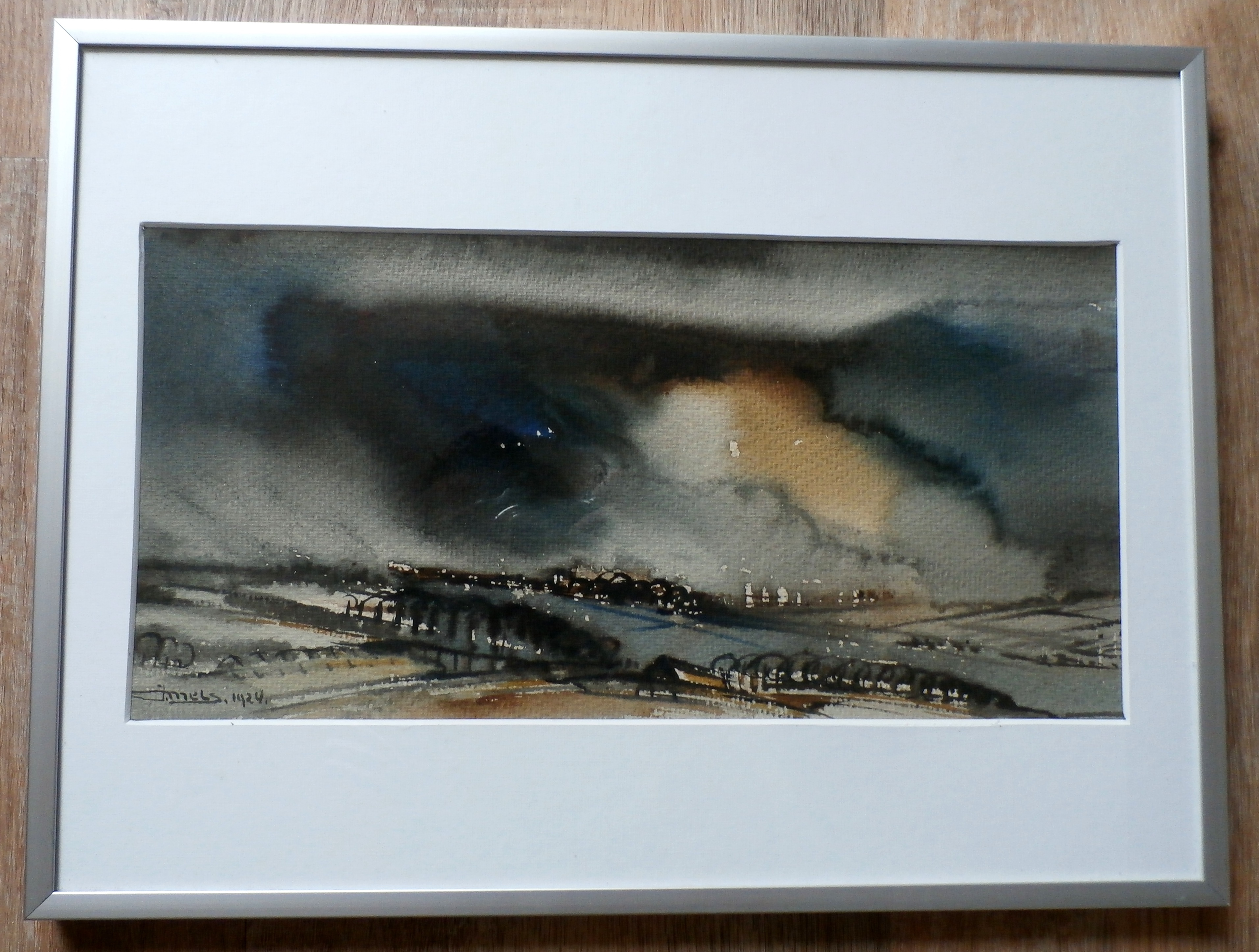 Jacques Mels - Aquarel - 1924 kopen? Bied vanaf 65!