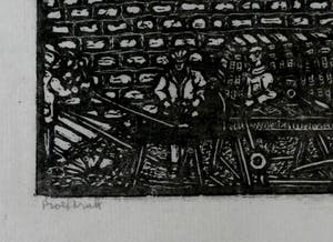 Rudolf Bremmer - Houtsnede: Huizen in aanbouw - Montmartre kopen? Bied vanaf 45!