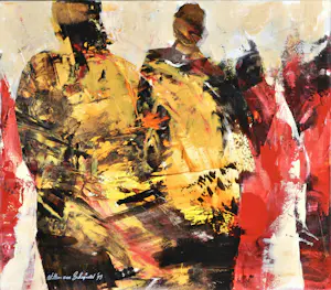 Willem van Scheijndel - Acryl op doek - Gesigneerd - 70x80 cm - 1999 kopen? Bied vanaf 850!