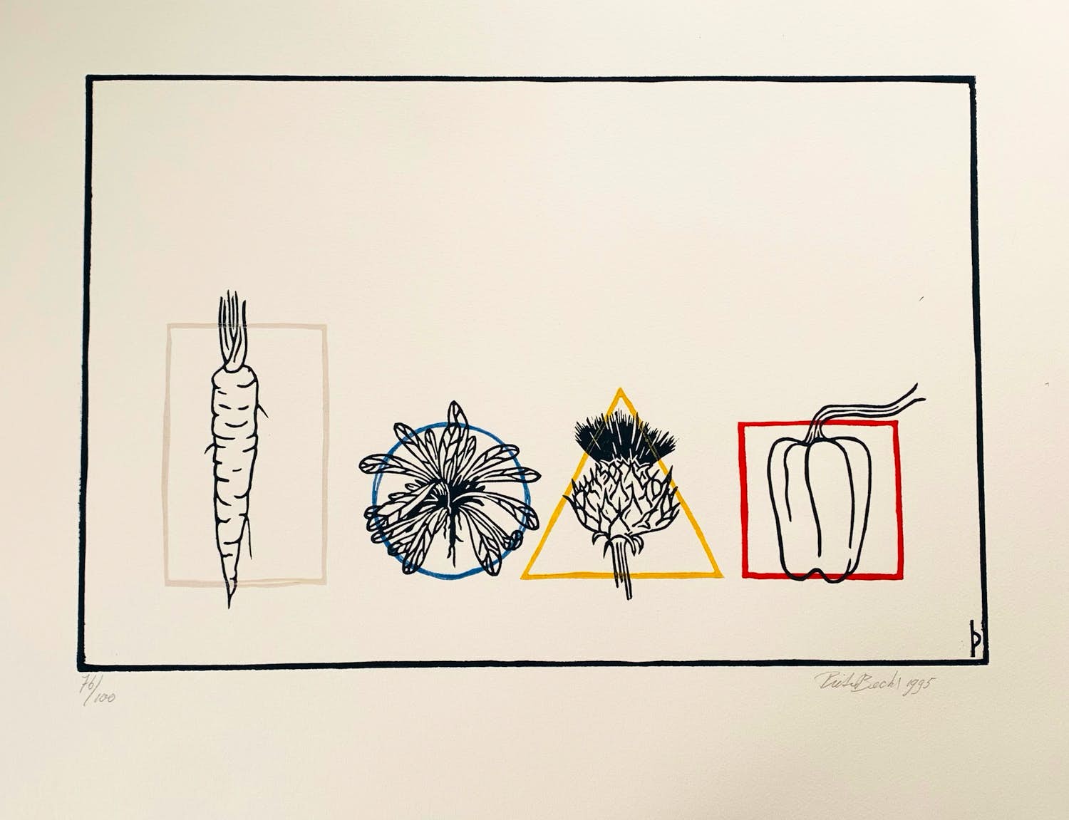 Pieter Becks - Zonder titel verkocht voor € 35!