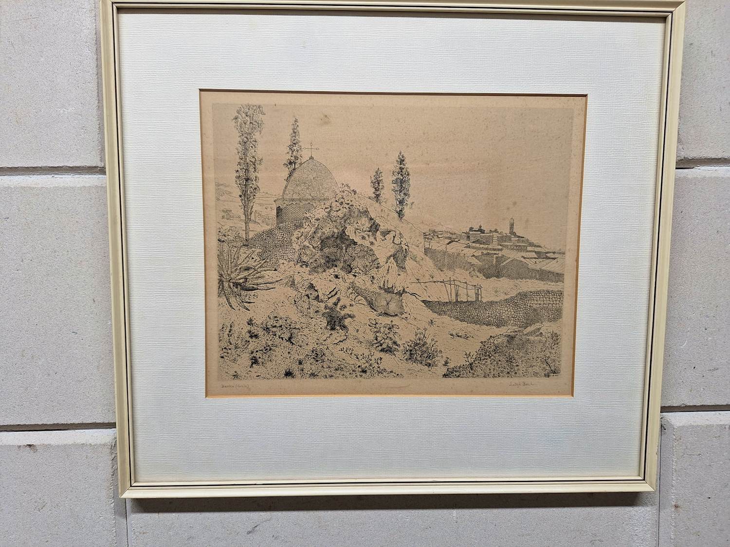 Lodewijk Bosch - Landschap in Bastia Corsa kopen? Bied vanaf 50!