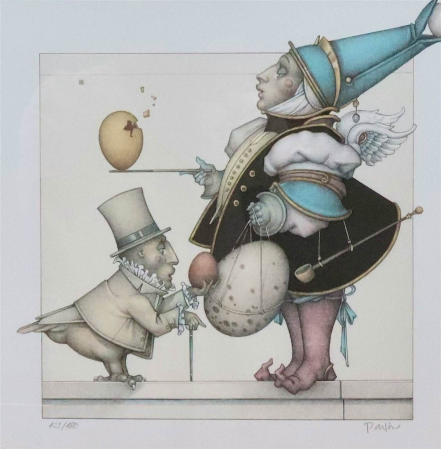 Michael Parkes - The Egg Collector kopen? Bied vanaf 295!
