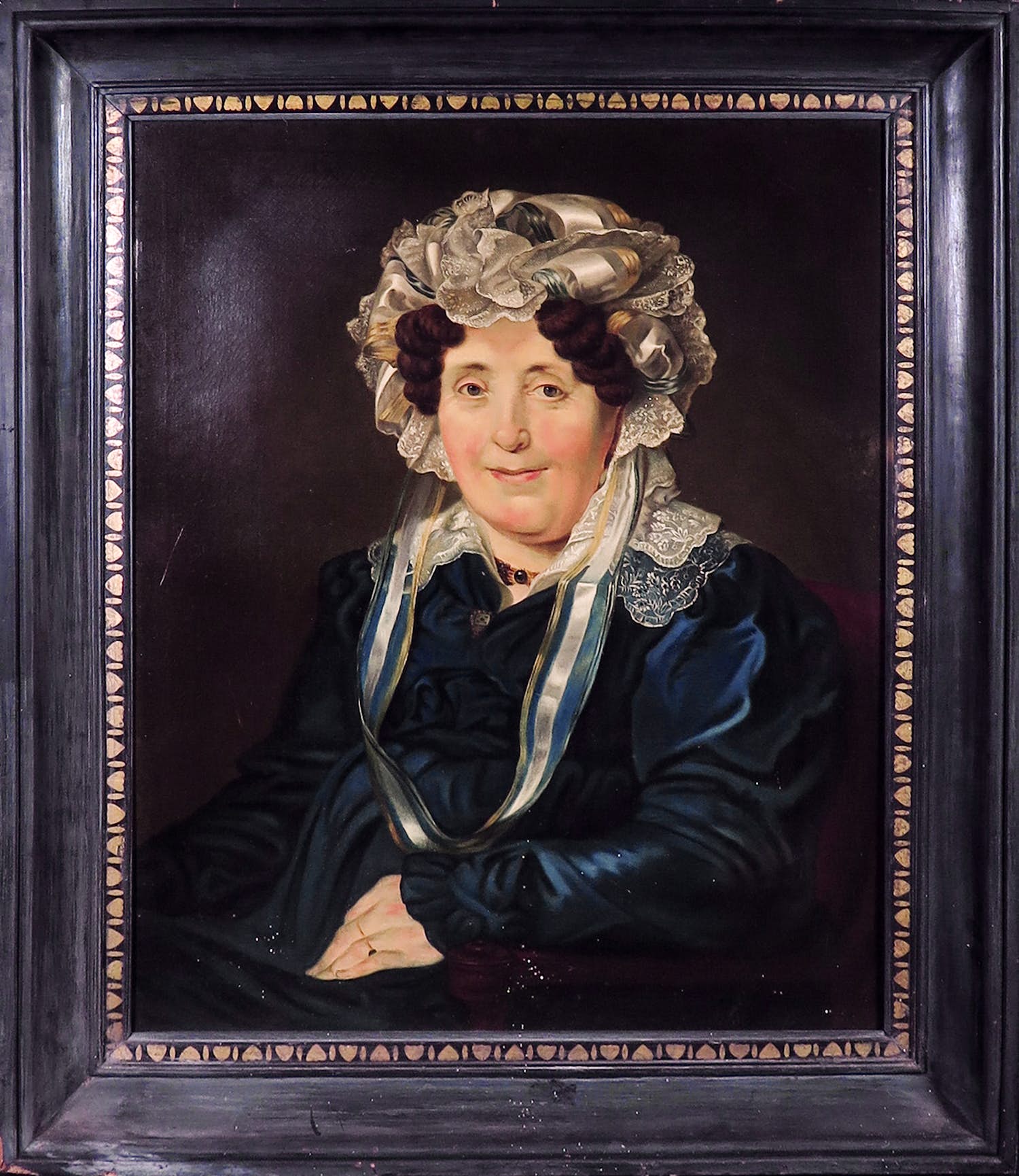 Niet of onleesbaar gesigneerd - Olieverf op doek, Portret van een vrouw - Ingelijst (Groot) kopen? Bied vanaf 1!