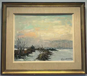 Walter Jonckheere - Het Winterse Landschap kopen? Bied vanaf 50!