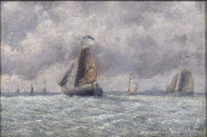 Hendrik Hulk - Hollands Zeegezicht kopen? Bied vanaf 360!