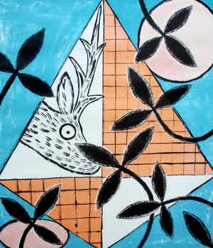 Gaston Klein - Ingelijste litho: My deer verkocht voor € 35!