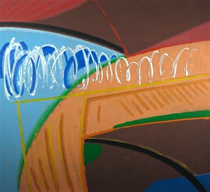 Han Sterk - Olieverf op paneel, Z.T. Abstracte compositie - Ingelijst (Zeer groot) kopen? Bied vanaf 1!