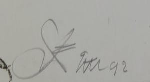 Franscz Witte - Gemengde techniek, Zonder titel kopen? Bied vanaf 1!