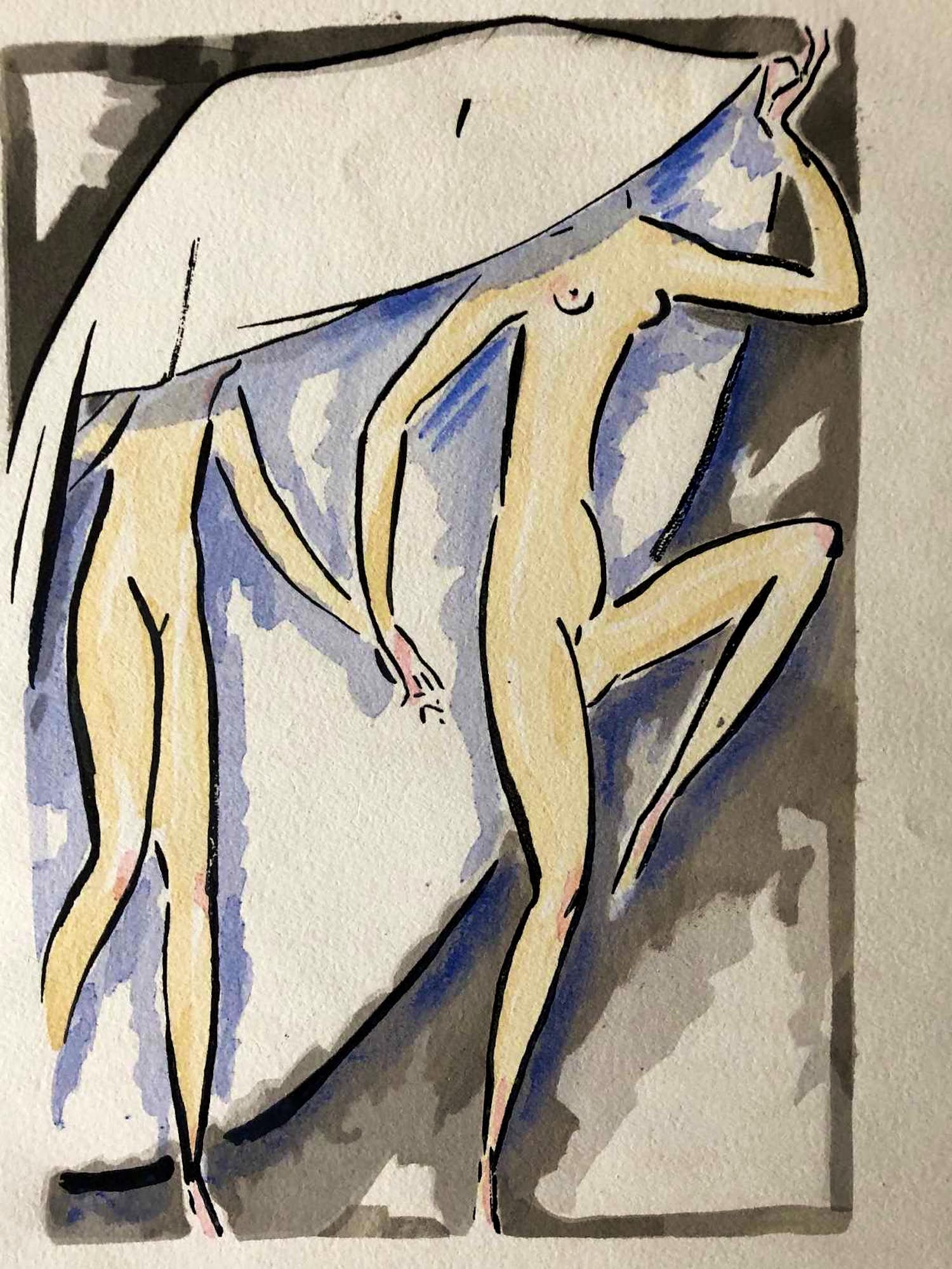 Kees van Dongen - Kees van Dongen - Naakte dans - 1925 verkocht voor € 245!