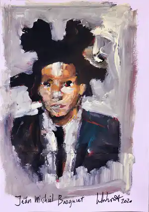 Peter Klashorst - Jean-Michel Basquiats verkocht voor € 69!