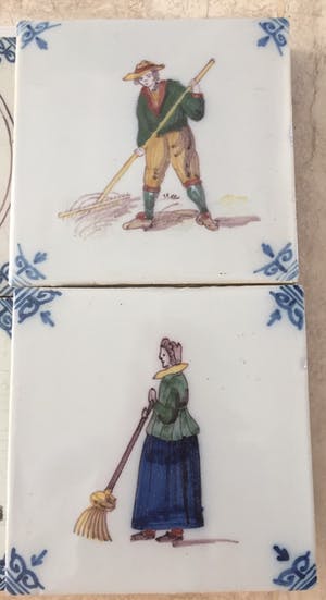 Koninklijke Tichelaar Makkum - beroepen & maritieme taferelen kopen? Bied vanaf 1!