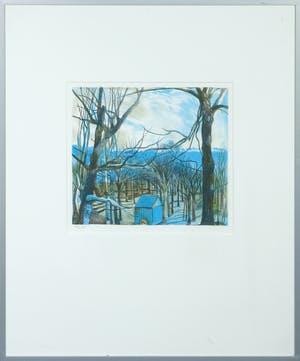 Nicolaas Wijnberg - Litho, Zonder titel - Ingelijst kopen? Bied vanaf 35!