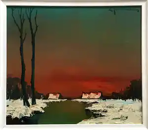 Leo Jordaens - Winterlandschap vendu pour 77€ !