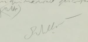 Luca Maria Patella - Potlood- en pentekening, Celui qui ... - Ingelijst kopen? Bied vanaf 1!