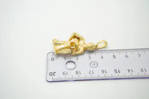 22 - Grote 18krt gouden sterrenbeeld zodiac hanger "Waterman" - gekeurd kopen? Bied vanaf 715!