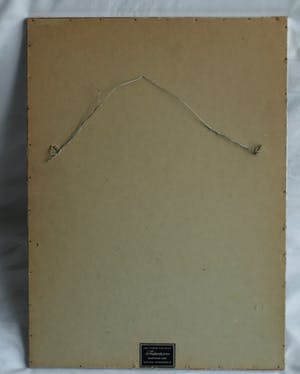 Niet of onleesbaar gesigneerd - Ingelijste pentekening en gewassen inkt , “Eekhoorn“ kopen? Bied vanaf 1!