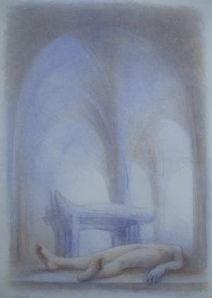 Geurt van Dijk - Litho "Scene 2" kopen? Bied vanaf 35!