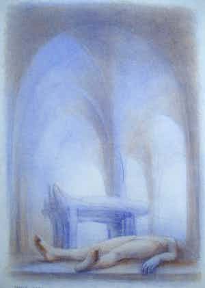 Geurt van Dijk - Litho "Scene 2" verkocht voor € 35!