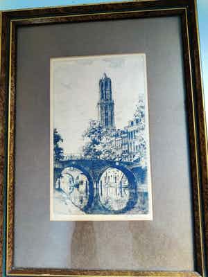 Hendrikus Roodenburg - Utrechtse Oude Gracht verkocht voor € 75!