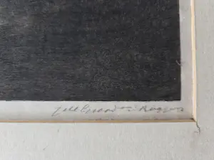 Jozef Israëls - Man met schuit. Groot. Ets Graadt van Roggen. kopen? Bied vanaf 110!