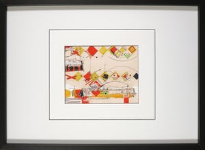 Sam Middleton - Collage, Zonder titel - Ingelijst kopen? Bied vanaf 1!