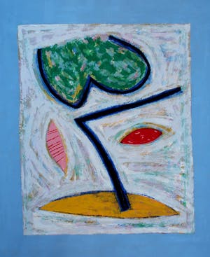 Harrie Gerritz - zeefdruk: Aarzelende herfst - 1989 kopen? Bied vanaf 45!