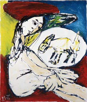 Martin van Wordragen - Olieverf op doek, Kennismaking - Ingelijst (Groot) kopen? Bied vanaf 250!