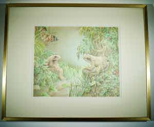 Marcel Bierenbroodspot - verliefde kikkers verkocht voor € 50!