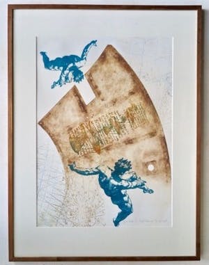 Leentje Linders - Apollo 13 - De bijna 'rampvlucht' naar de maan in 1970 - Professioneel ingelijst kopen? Bied vanaf 1!