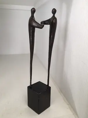 Corry Ammerlaan - Sculptuur “ DANK ! “ XL versie - Gesigneerd kopen? Bied vanaf 1!