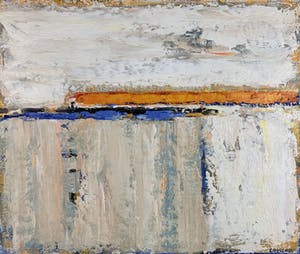 Henk Lassche - olieverf op doek - 'Fjordenlandschap' - 2003 (INGELIJST) kopen? Bied vanaf 1200!