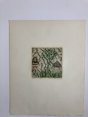 Michel van Overbeeke - IX ' eens eenzaam ...' kopen? Bied vanaf 45!