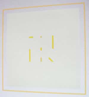 Antonio Calderara - Zeefdruk: Tempo, Spazio, Luce - 1975 verkocht voor € 80!