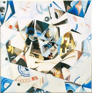 Henny van Setten - See my mind in Caleidoscope; Zeefdruk handgesigneerd, uitstekende staat kopen? Bied vanaf 40!